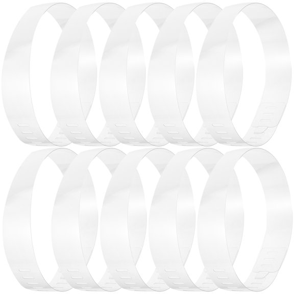 100pcs Plastic Shirts Collar Fixing Stays Collar Supports Plastic Shirt Collar Supports