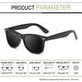 thumbnail image 3 of Gafas de sol Joopin Polarized UV400 Square para hombre y mujer, 3 of 6