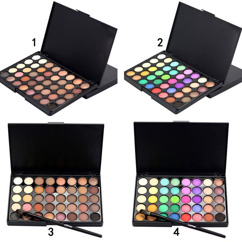 40 Colors Eyeshadow Palettes Rainbow Colour Makeup Pallet Matte Shimmer