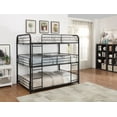 thumbnail image 4 of Acme Cairo Triple Bunk Bed (F/F/F) Sandy Black, 4 of 4