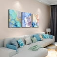 thumbnail image 2 of Hieng Large Wall Decor For Living Room Inspiration Canvas Wall Art For Bedroom Room Kitchen Wall Decoration Abstract Leaves Wall Paintings Artworks Office Wall Pictures （Only canvas）, 2 of 6