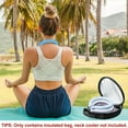 thumbnail image 2 of 1PCS Neck Coolers Ice Cold Ring,with Insulated Bag,Wearable Neck Cooling Tube Keep Body Cool in Heat/Hot Weather,Reusable Neck Freeze Wraps for Summer in/Outdoor Sports ﻿, 2 of 9