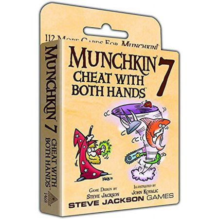 Munchkin 7 Cheat With Both Hands Card Expansion For Munchkin