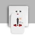thumbnail image 1 of Ccdes Prise Électrique, Prise de Conversion Ignifuge pour Équipement Électronique, 1 of 8