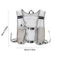 thumbnail image 4 of Hydration Backpack for Hiking Cycling Running Water Bladder Pack Breathable Sports Vest with Storage Compartment Lightweight Outdoor Adventure Gear for Men Women, 4 of 6