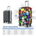 thumbnail image 6 of Balery Luggage Cover Easter Eggs2 Print Suitcase Covers for Luggage Elastic Washable Suitcase Protector Fits 18-32 Inch Luggage-X-Large, 6 of 9