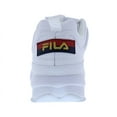 thumbnail image 3 of Fila Women's Disruptor Ii Signature White / Navy Red Sneaker - 10M, 3 of 5