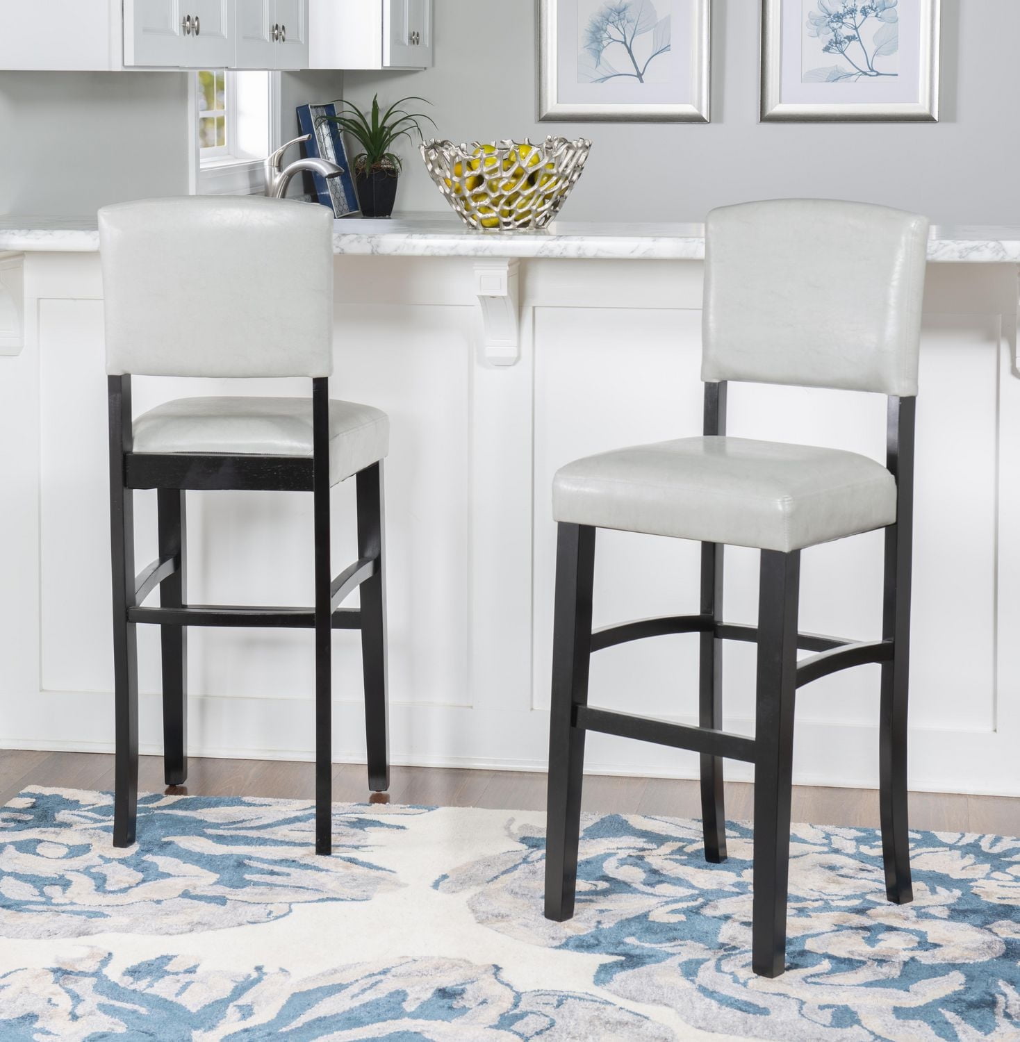 Benson Grey Bar Stool