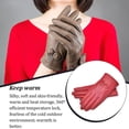 thumbnail image 4 of 1 Paire de Gants pour Femmes en Cuir pour Temps Froid Mitaines Chauffantes, 4 of 4