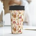 thumbnail image 6 of KLL Key Lock And Flowers Pattern Stainless Steel Vacuum Insulated Tumbler - Carry Insulated Coffee Mug - Reusable Insulated Cold Brew Iced Coffee Cup Thermos, 6 of 8
