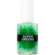 (2 Pack) PRO-FX Super Greens Nail Strengthening Complex Base Coat, 1.0 fl oz