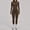 Coffee, variant on 2 Piece Workout Sets for Women Zip Up Long Sleeve Jacket Seamless High Waist Leggings Yoga Outfits