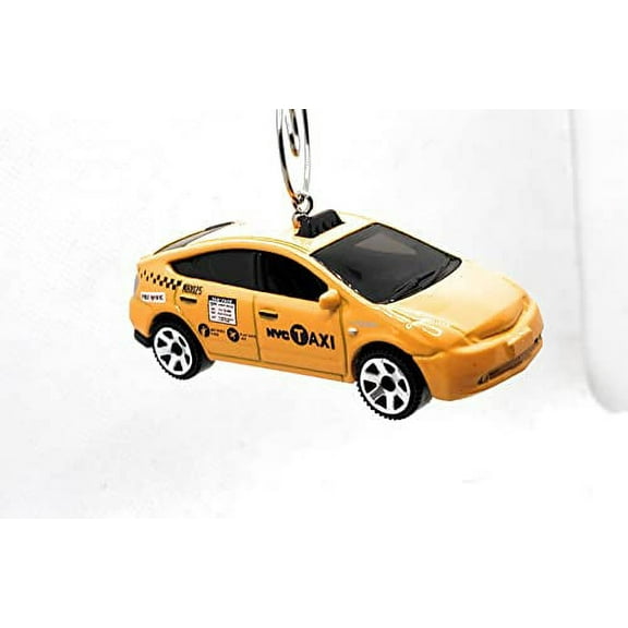 Christmas Ornament for Toyota Prius Taxi Yellow Cab