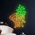 thumbnail image 2 of Handmadetneonsign Pizza Pineapple Led Sign, Pizza Pineapple Neon Sign, Pizza Pineapple Neon Light, 2 of 5