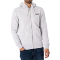 thumbnail image 2 of Superdry Vintage Logo EMB Zip Hoodie, Grey, 2 of 5