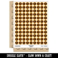 thumbnail image 2 of Not For Sale Round Sticker Set - Orange - Gloss Finish - 0.50" Size, 2 of 3