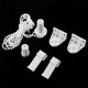 thumbnail image 3 of 2 juegos de accesorios para estores enrollables (17 mm/PVC/sin taladrar) Fijación para estor para ventana, etc., 3 of 5