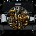 thumbnail image 2 of Industrial Equipment Machinery Fantasy Polyester Universal Spare Wheel Tire Cover Wheel Covers for Trailer RV SUV Truck Camper, 2 of 5