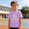 thumbnail image 6 of 100 Days of School Shirt for Boys Purple 5-10 Years | 100th Day Celebration Cotton Tshirt | Kids Short Sleeve Crew Neck Tee,Size 5 T, 6 of 9