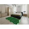 thumbnail image 5 of Ahgly Company Machine Washable Indoor Rectangle Transitional Deep Emerald Green Area Rugs, 8' x 12', 5 of 7