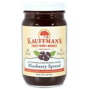 Kauffman Orchards Blueberry Fruit Spread, All Natural, No Preservatives or Granulated Sugar Added, 9 Oz. Pack of 1
