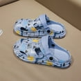 thumbnail image 6 of CUZIBR Summer Toddler Girls Clogs Garden Shoes Cute Cartoon Animal Graphic Lightweight Non-Slip Tole Breathable Water Sandals Outdoor Beach Pool Soft Casual Footwear Slipper,Blue,4-5 Years, 6 of 6