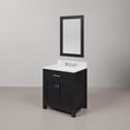 thumbnail image 3 of Water Creation Madison 30" Hardwood Single Bathroom Vanity in Espresso/Chrome, 3 of 6