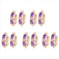 thumbnail image 1 of 10X Aretes de Circon de Mujer Aretes de de Pendiente Femenino -, 1 of 4