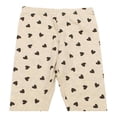 thumbnail image 3 of Legging George para Niña Diseño Corazones Negros Estampados Avena Talla 8, 3 of 4