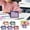 5 Pc, variant on 5.53x3.35 Inch Mini Mesh Makeup Bags, Small Zipper Mesh Makeup Bags, Portable Cosmetic Pouch for Woman Purse Lipstick Keys Essentials Items Earphone Bank Cards