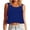 Z1-Blue-tank tops for women, variant on Yourumao Womens Camo Tank Tops Crop Sleeveless Shirts Crew Neck Loose Casual Tanks Comfy Summer Graphic Tees for Lounge Travel