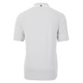thumbnail image 3 of Men's Cutter & Buck Gray Hartford Yard Goats Big & Tall Virtue Eco Pique Stripe Recycled DryTec Polo, 3 of 3