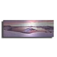 thumbnail image 1 of Luxe Metal Art 'Crater Lake Pano 4 2' by Thomas Haney, Metal Wall Art, 36"x12", 1 of 9