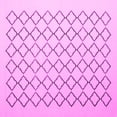 thumbnail image 1 of Ahgly Company Indoor Square Trellis Pink Contemporary Area Rugs, 8' Square, 1 of 4