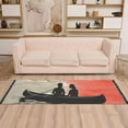 thumbnail image 2 of Yayeee Hallway Runner Rug 2'x6' Non Slip Machine Washable with Rubber Backing, Illusionary Boat, 2 of 8
