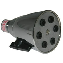 Lasco 6-Spray 1.8 GPM Fixed Shower Head, Chrome 08-2295