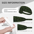 thumbnail image 2 of Christmas Tree Branches Headbands for Women Men, Workout Elastic Sweat Band for Yoga Running Cycling Gym Exercise Non Slip Head Bands for Women's Hair, 2 of 5