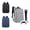 🔥 Black,Gray,Blue_New, variant on Dianli Game Console Backpack Travel Storage Bag Organizer Pouch For Controllers Game Discs Digital Versions And Accessories Portable Carry Case With Pockets Birthday Gift