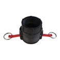 thumbnail image 1 of Acoplador femenino Abbott de caucho y polipropileno, 1,5 cm de profundidad, 1 paquete, 1 of 1