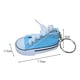 thumbnail image 2 of Mini llavero de zapatos de lona de 7,5 cm, zapatos de tabla pequeña de moda, bolso de coche, llavero de zapatos de simulación colgante, 2 of 5