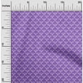 thumbnail image 2 of oneOone Polyester Lycra Violet Fabric Mughal Scroll Print Craft Projects Decor Fabric Printed By The Yard 56 Inch Wide, 2 of 4