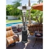 AZ Patio Heaters Outdoor Patio Heater in Hammered Silver