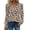 Apricot Floral, variant on Womens Tops Long Sleeve V Neck Blouses Business Casual Shirts Fall Fashion Dressy Tops