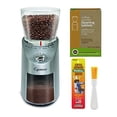 thumbnail image 2 of Capresso 575.05 Infinity Plus Conical Burr Grinder Bundle with Large Bean Container, Stainless Steel Includes Cleaning Tablets and Dusting Brush (3 Items), 2 of 4