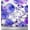Lapis Blue, variant on Soimoi Green Cotton Duck Fabric Watercolor Floral Printed Fabric 1 Yard 42 Inch Wide