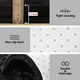 thumbnail image 5 of Alfombra LòutiRoot Home Black Fluffy de 160 x 230 cm para salón, 5 of 8