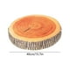 thumbnail image 3 of Cojín de tronco de árbol realista, suave y de imitación de madera, para sofá, decorativo, para dormitorio, sala de estar, decoración del hogar, cojines de poliéster., 3 of 6