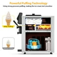 2200W Commercial Ice Cream Machine, 2+1 Flavors Soft Serve Ice Cream