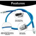 thumbnail image 2 of 6 Piece Grease Gun Hose Kit, 39 Inch Flex Grease Hose Extension, Sharp Nozzles, 2 of 7