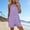 Purple, variant on Women's Summer Rompers Casual Loose Sleeveless Jumpsuit with Pockets Purple